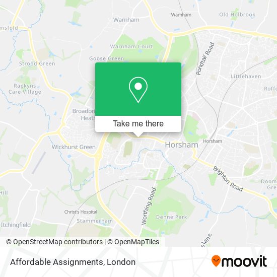 Affordable Assignments map