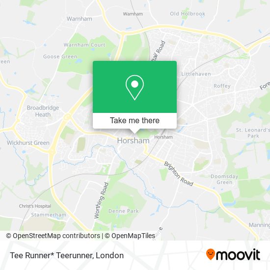 Tee Runner* Teerunner map