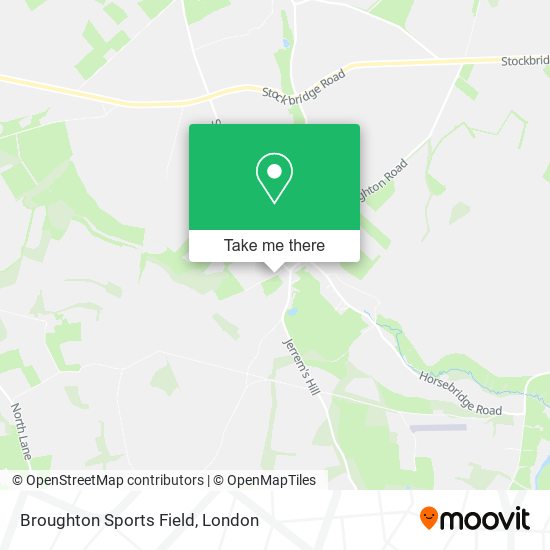 Broughton Sports Field map