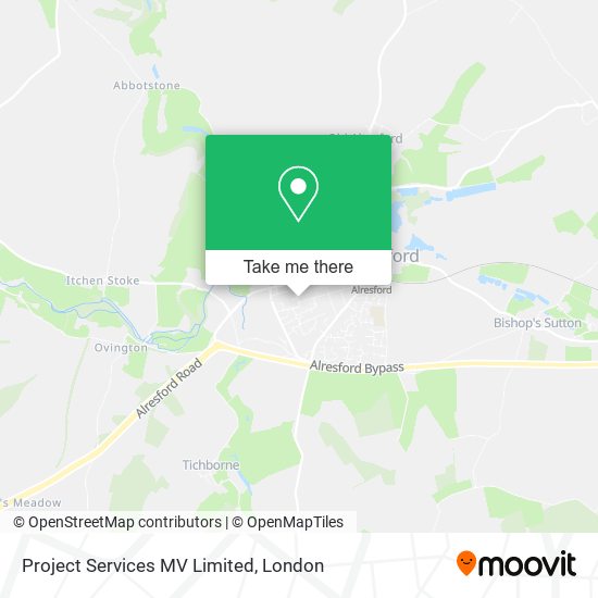 Project Services MV Limited map