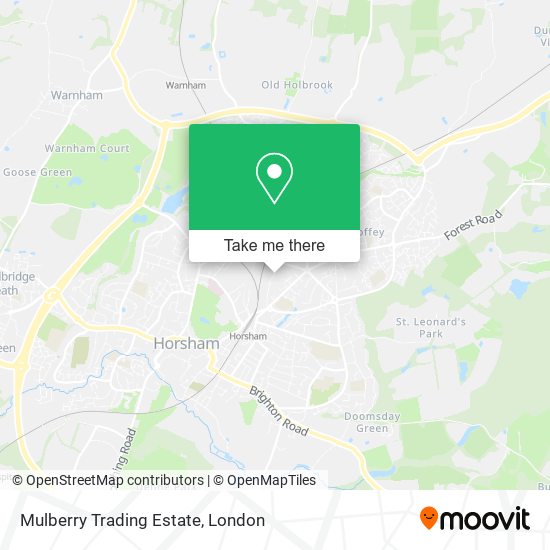 Mulberry Trading Estate map