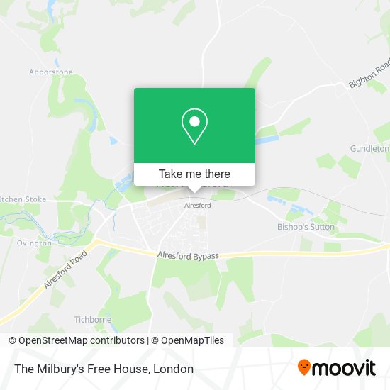 The Milbury's Free House map