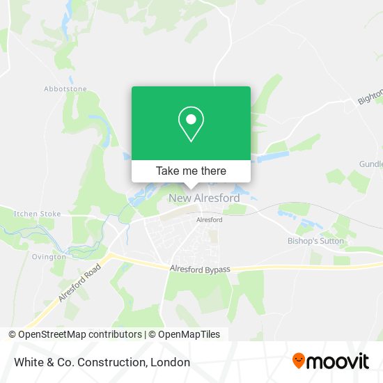 White & Co. Construction map