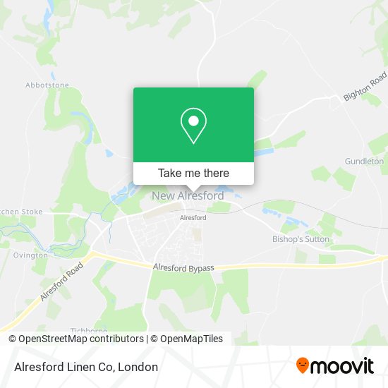 Alresford Linen Co map