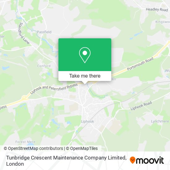 Tunbridge Crescent Maintenance Company Limited map