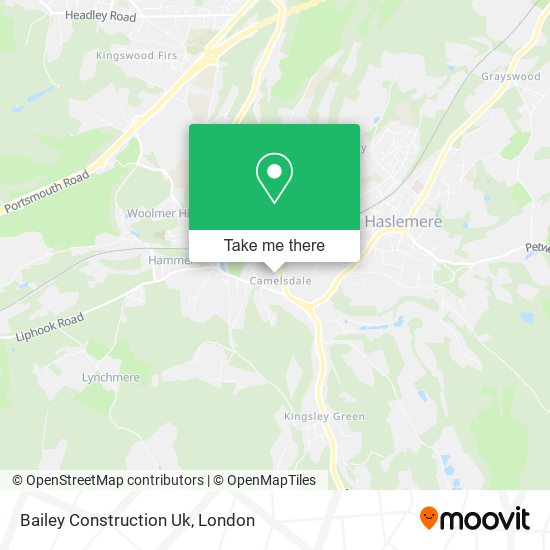 Bailey Construction Uk map
