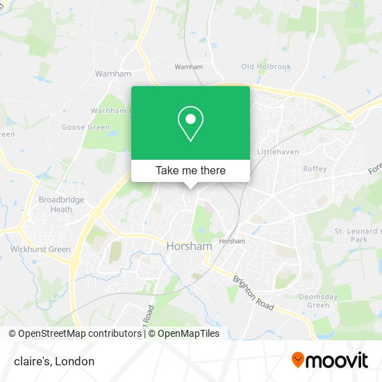 claire's map