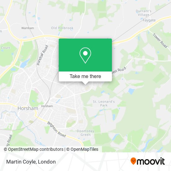 Martin Coyle map