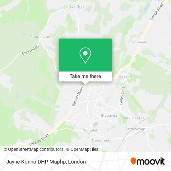 Jayne Konno DHP Maphp map