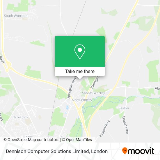 Dennison Computer Solutions Limited map
