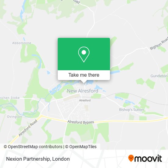 Nexion Partnership map