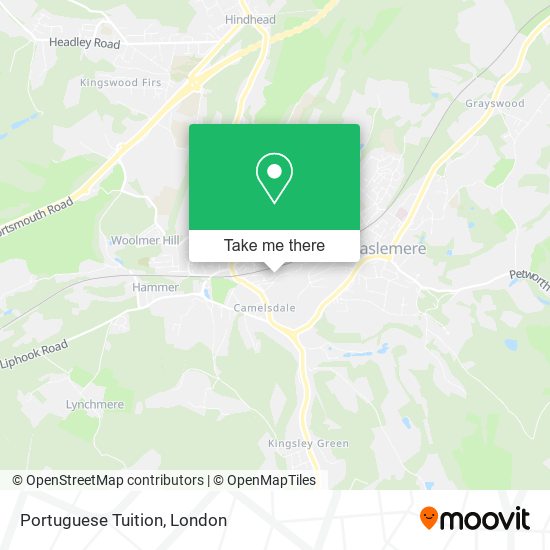 Portuguese Tuition map