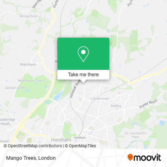 Mango Trees map