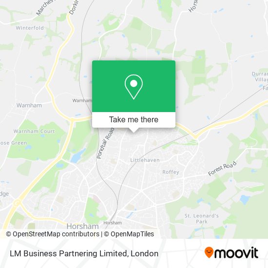 LM Business Partnering Limited map