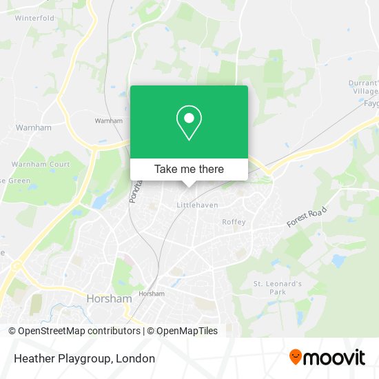 Heather Playgroup map