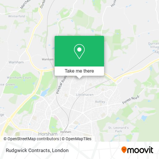 Rudgwick Contracts map