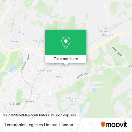 Lemurpoint Legacies Limited map