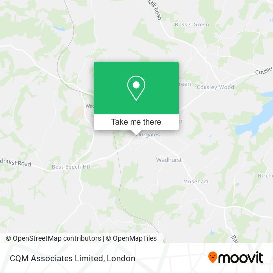 CQM Associates Limited map