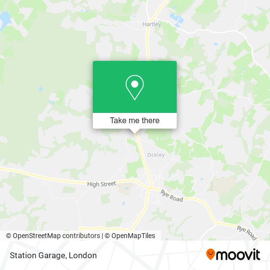 Station Garage map