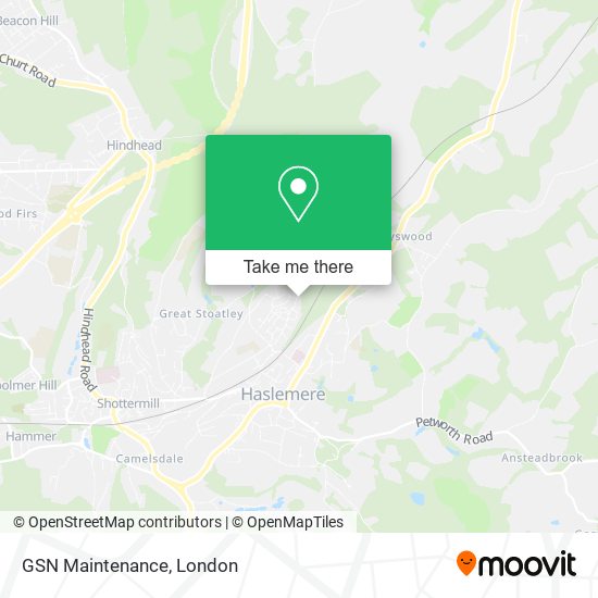 GSN Maintenance map