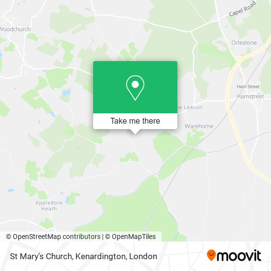 St Mary's Church, Kenardington map