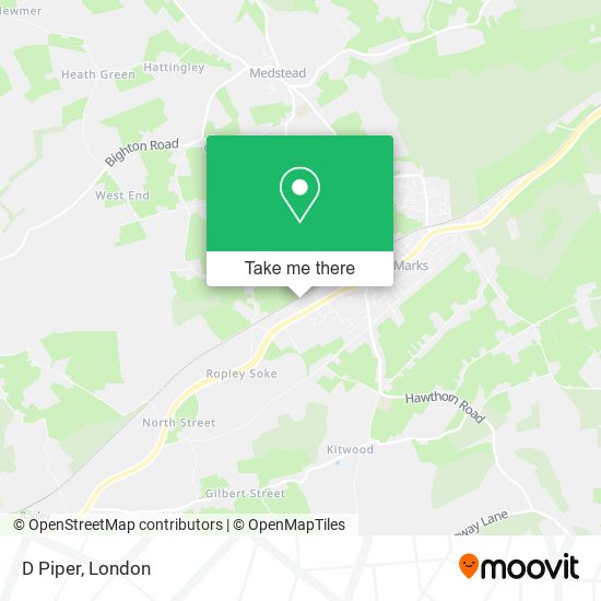 D Piper map