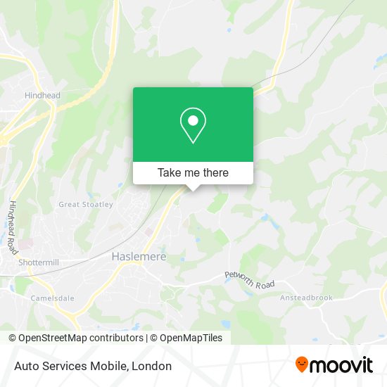 Auto Services Mobile map