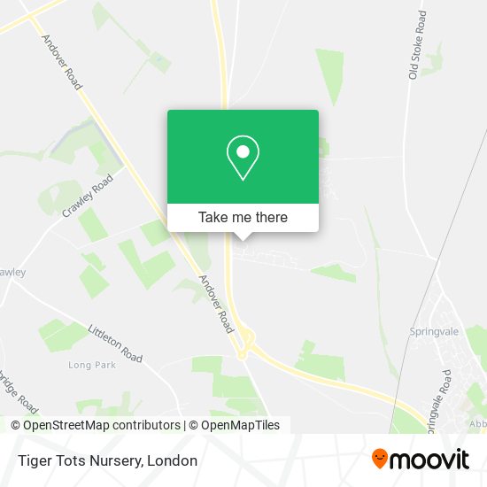 Tiger Tots Nursery map