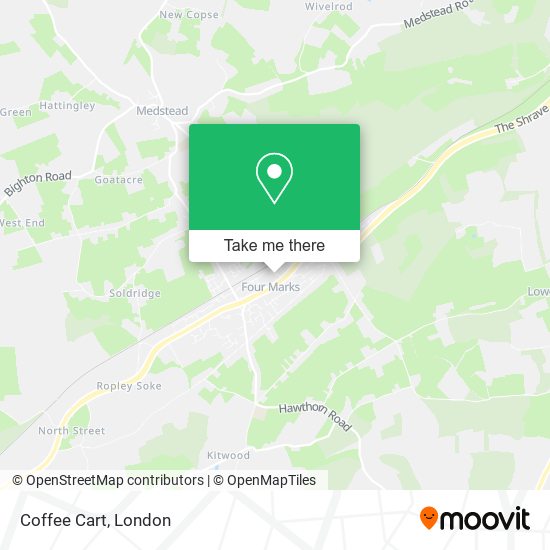 Coffee Cart map
