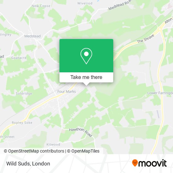 Wild Suds map