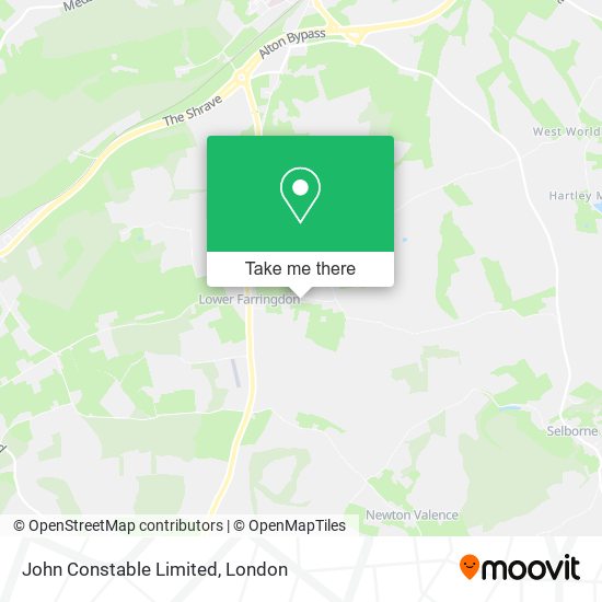John Constable Limited map