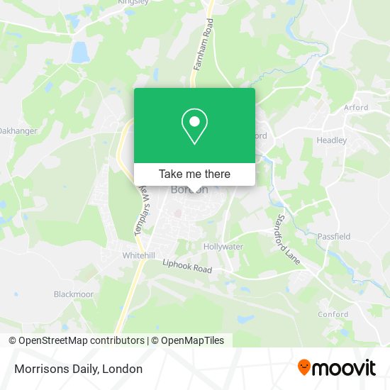 Morrisons Daily map