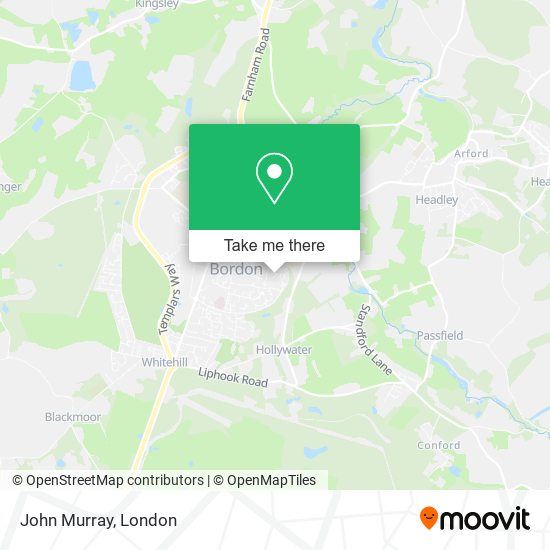 John Murray map