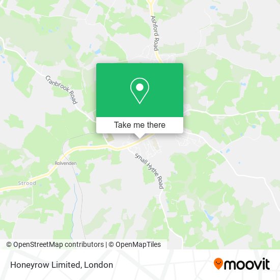 Honeyrow Limited map
