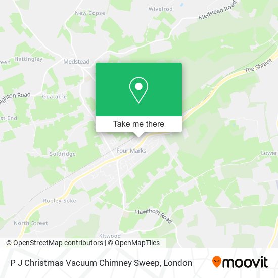P J Christmas Vacuum Chimney Sweep map