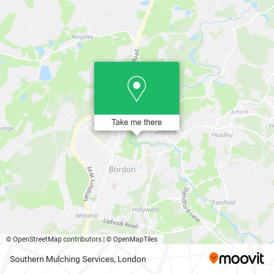 Southern Mulching Services map
