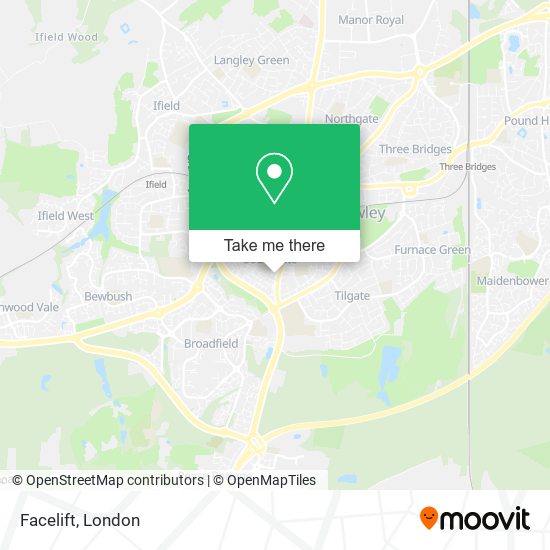 Facelift map