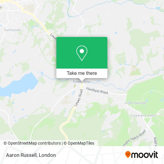 Aaron Russell map