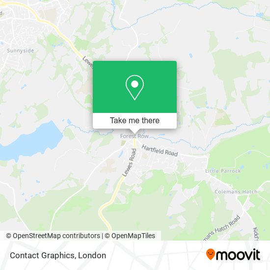Contact Graphics map