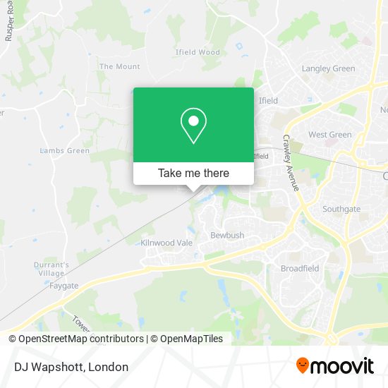 DJ Wapshott map