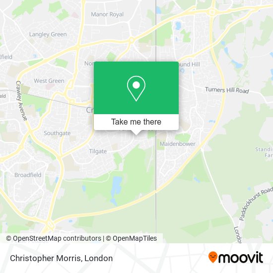 Christopher Morris map