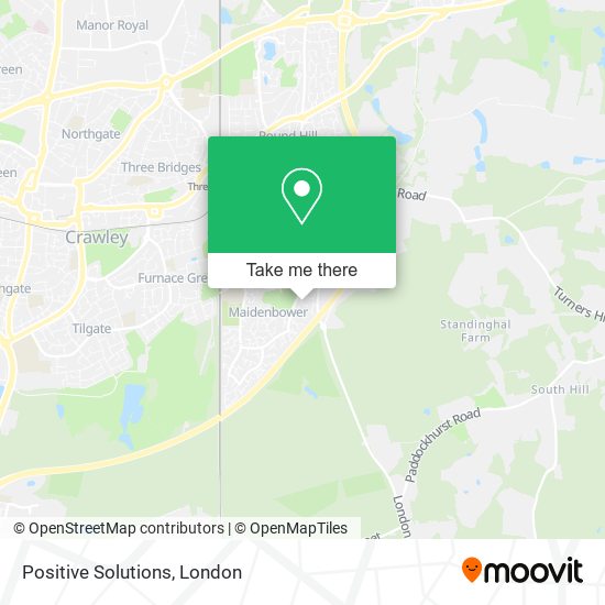 Positive Solutions map