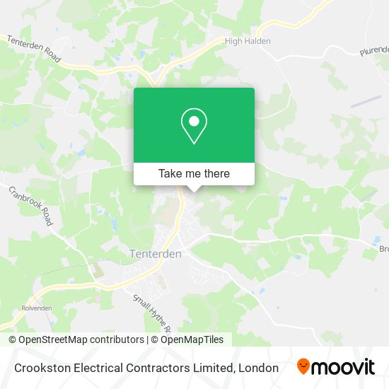 Crookston Electrical Contractors Limited map