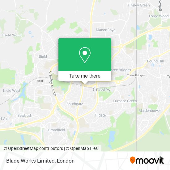 Blade Works Limited map