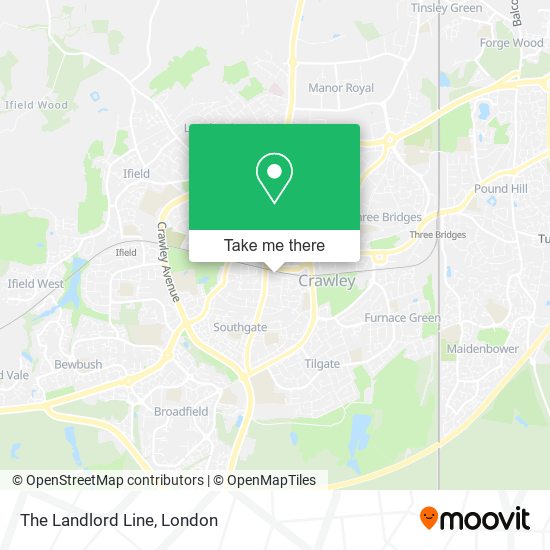 The Landlord Line map