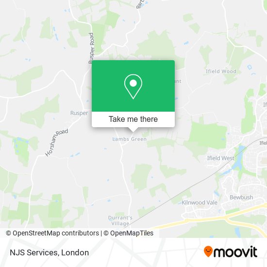 NJS Services map