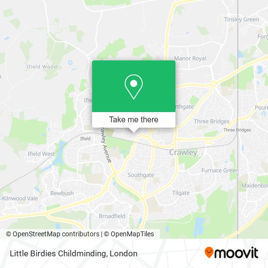 Little Birdies Childminding map