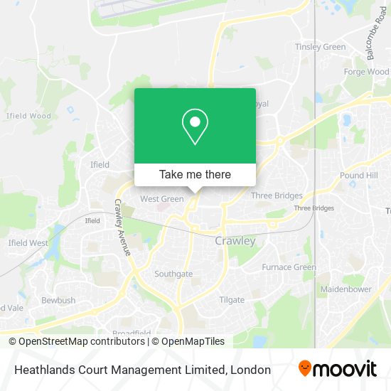 Heathlands Court Management Limited map