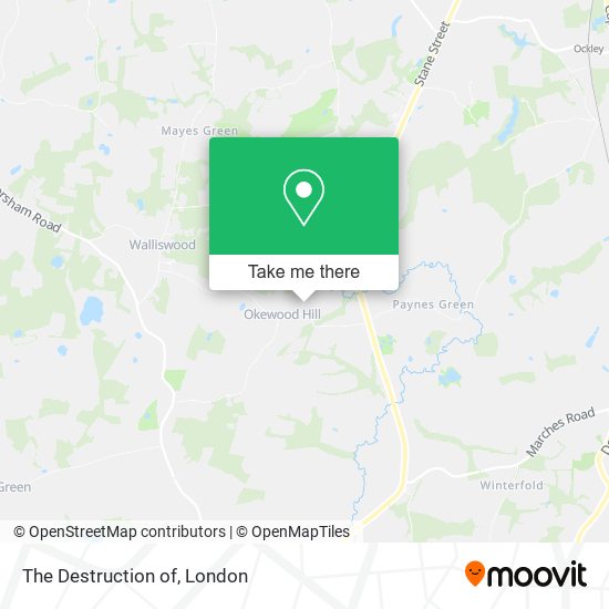 The Destruction of map