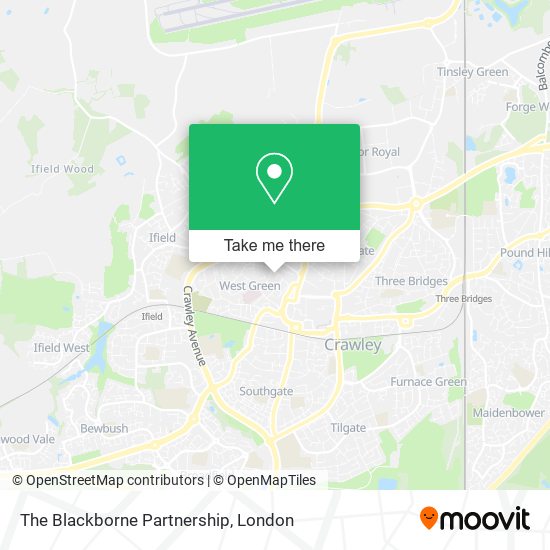 The Blackborne Partnership map